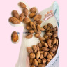 三只松鼠手剥巴旦木500g/袋装 坚果炒货干果扁核桃杏仁零食送礼  实拍图