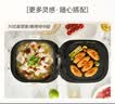 美的（Midea）电饼铛 电饼档家用上下可拆 电蒸锅煮锅火锅 煎饼烙饼锅 0氟钛陶早餐机75mm双旋火力可调 JKC2875 实拍图