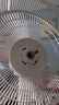 美的（Midea）【幸运草安睡1S】一级能效直流变频声控电风扇家用遥控卧室静音落地扇台式桌面抗菌大风力转页扇 实拍图