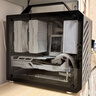 方糖机械大师  酷方 C26 声波 迷你 Matx 支持135mm塔式风冷 SFX电源 手提 机箱 透气面板 桌面小型机箱 月光银Air-前置TPYE C 官方标配 实拍图
