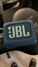 JBL GO4 音乐金砖四代 便携式蓝牙音箱 低音炮 户外音箱 迷你小音响 极速充电长续航 防水防尘 蓝色 实拍图