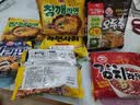 不倒翁韩国进口 混合口味7连包 不吃辣组合韩式拉面方便面 泡面袋装820g 实拍图