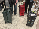 梵地亚行李箱男小型拉杆箱飞机可登机箱20英寸旅行箱包密码箱女皮箱子黑 实拍图