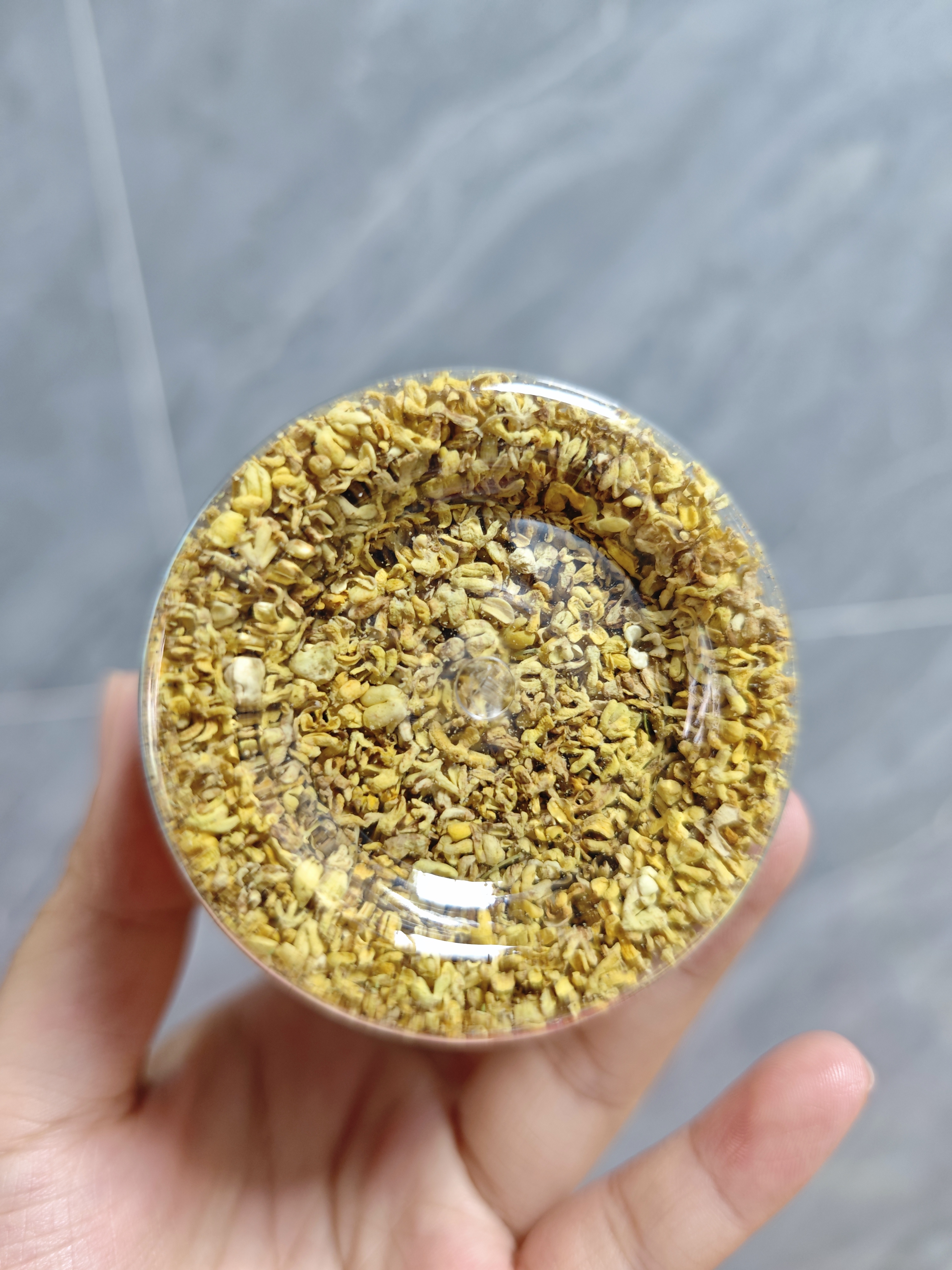 云山半干桂花30g桂林鲜金桂花干食用泡茶水烘焙糕点酒酿蛋糕甜品无硫熏 实拍图