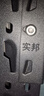 实邦仓库货架仓储置物架轻型家用库房仓库储物铁架子金属快递货架子钢 黑色-4层-主架（送安全栓） 工厂直销加厚180KG/层200*60*200 实拍图