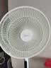 美的（Midea）【幸运草安睡1S】一级能效直流变频声控电风扇家用遥控卧室静音落地扇台式桌面抗菌大风力转页扇 实拍图