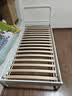 宜家（IKEA）NESTTUN奈斯顿铁艺床铁床床架双人床加厚简约卧室出租房 床架白色/鲁瑞0.9x2m(不含床垫) 实拍图