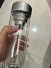 苏泊尔（SUPOR） 纯钛茶漏双层玻璃杯茶水分离泡有钛茶杯男女士礼品杯 生日礼盒  晒单实拍图