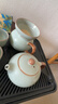 京东京造 茶具整套 功夫茶具套装带茶盘茶壶茶杯 天青汝窑西施壶 16件 实拍图