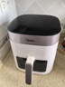 美的（Midea）空气炸锅家用免翻面【价保618】小家电蒸烤一体烤箱可视窗口大容量6.5L热风烘烤风速可调 KZC6517 实拍图