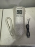 中诺电话机座机固定电话来电显示桌壁两用免电池有线板机坐机办公家用 W018白色双显示屏 实拍图