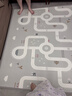 贝易宝宝爬行垫加厚婴幼儿爬爬垫布面无甲酰胺整体垫-180*200*2.5彩虹 实拍图