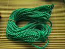 工拍档 绿色尼龙绳8mm*20米户外捆绑绳塑料绳加粗耐磨捆扎绳绑绳抗老化聚乙烯拉绳货车捆绑扎 实拍图