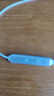 唱吧小巨蛋有线K歌耳机E10自带耳返手机麦克风话筒专业录音直播耳麦声卡一体适用于苹果华为 雪釉白 实拍图