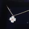 施华洛世奇（SWAROVSKI）【生日礼物】Latisha幸运四叶草项链女吊坠女士轻奢女 镀白金色 5636488 实拍图