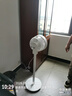 美的（Midea）【暴风循环】空气循环扇大风量摇头电风扇家用台式落地扇轻音卧室节能小风扇柔风轻羽扇 FGA24TQ 实拍图