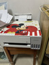 爱普生（EPSON）【6代新品】L1358 墨仓式A4彩色无线单功能家用打印机 家用/办公 AI学习打印机（微信/远程打印） 实拍图
