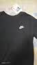 耐克NIKE男子短袖T恤舒适休闲圆领短袖T恤短袖T恤AR4999-014黑L 实拍图