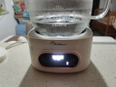 美的（Midea）【价保618】花漾0胶水全玻璃全自动养生壶 母婴烧水壶恒温电热水壶煮茶器花茶壶1.2L YS12B102 实拍图