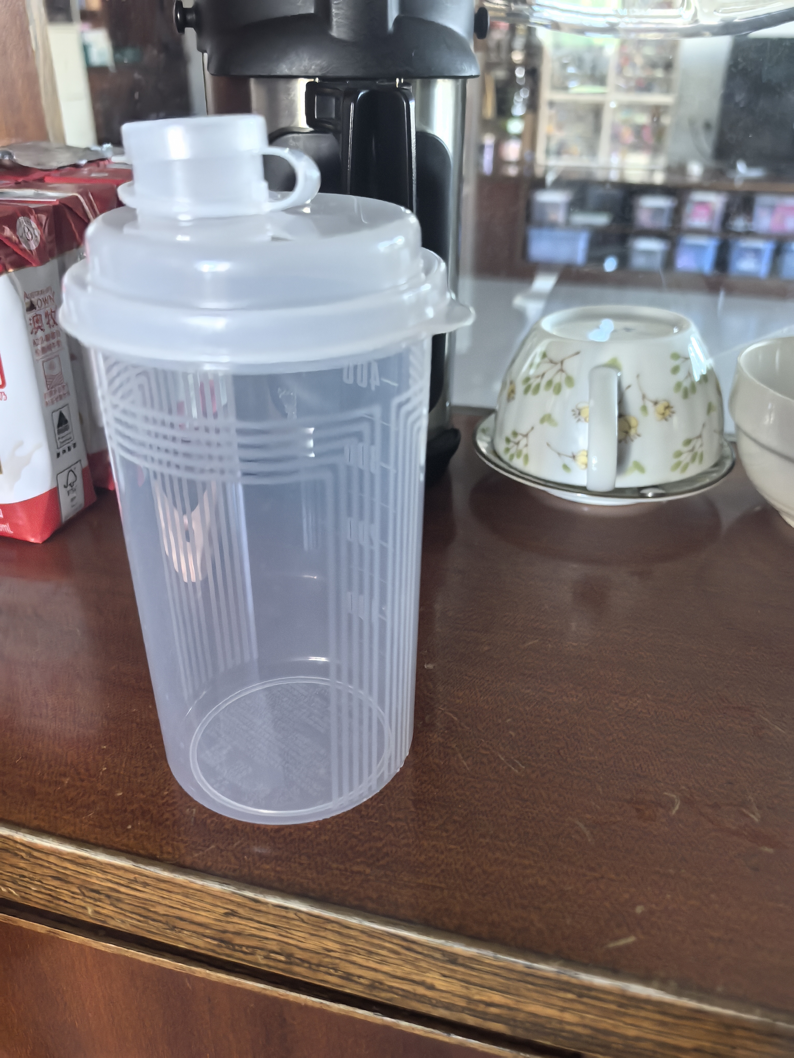 家の物语（KATEI STORY）日本进口冷水壶夏季冰箱冷藏饮料果汁杯户外便携冷淬杯凉水摇摇杯 540ML（二个） 实拍图