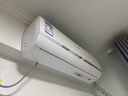海尔（Haier）净省电plus空调省电神机1.5匹/大1匹一级能效变频节能新款挂机冷暖自清洁家用客厅壁挂式国家补贴 静悦 极速冷暖 光感护眠｜大1匹 实拍图