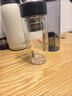 希乐玻璃杯双层玻璃水杯高颜值男士商务办公茶水分离杯便携泡茶杯子 实拍图
