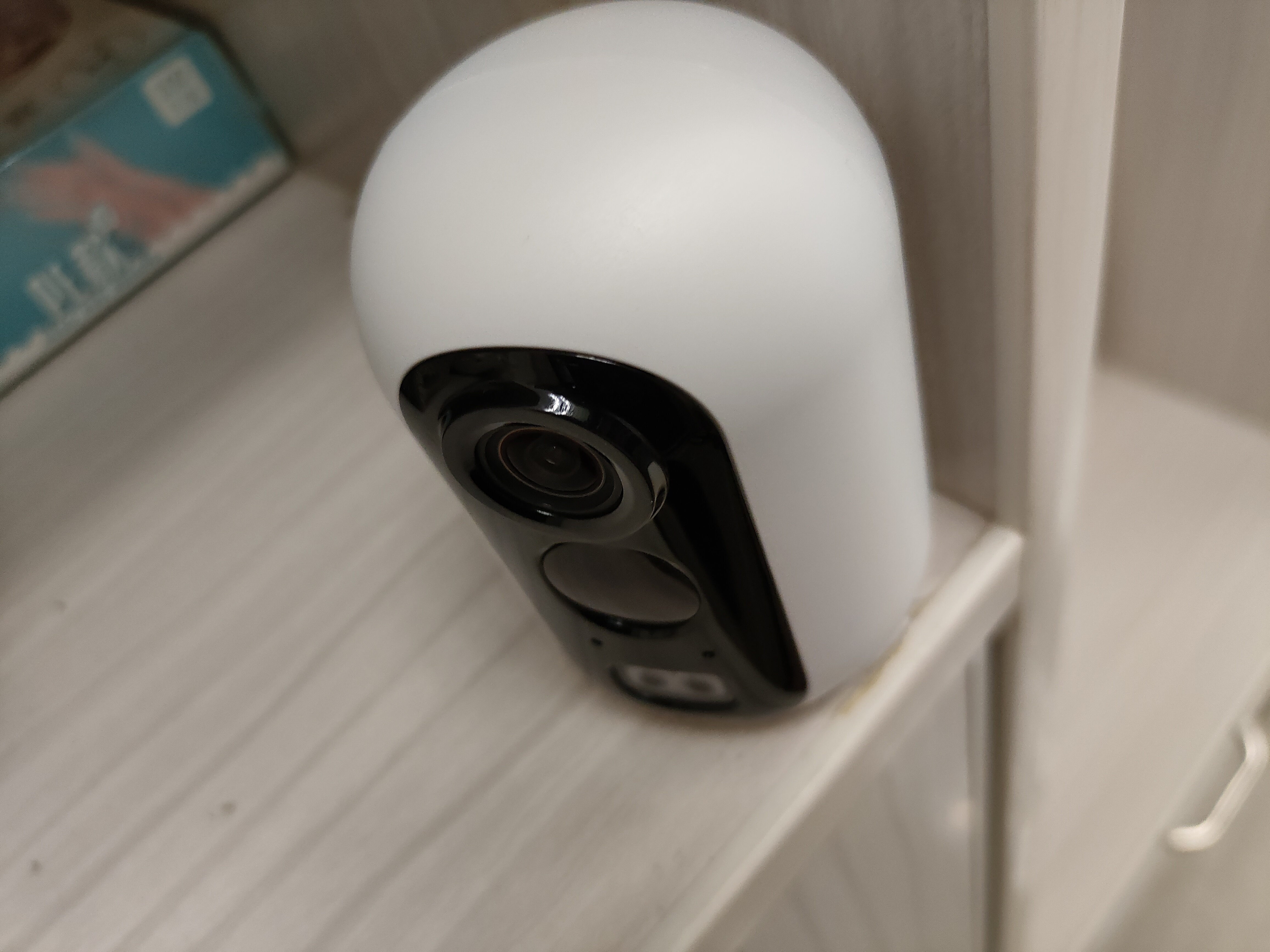 普联（TP-LINK）门口摄像头无线免插电监控可充电池家用室内入户楼道免打孔广角带全彩夜视手机远程 IPC14B 实拍图