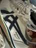 Onitsuka Tiger鬼塚虎男女款中性鞋子复古舒适运动休闲鞋男RUNSPARK 米色/深蓝色-103 37 实拍图
