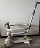 babycare儿童滑板车1-3-6岁多功能遛娃神器 辛德白+车篮 实拍图