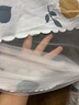 艾薇学生蚊帐宿舍 方顶蚊帐 单开门1.2米 橘子兔【加密网眼 上下铺】 实拍图