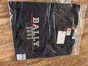 巴利（BALLY）男士时尚潮牌经典大牌LOGO纯棉短袖T恤 603086 05021 黑色 F000（偏大1码） L 实拍图