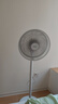 美的（Midea）【加大网罩】七叶轻音柔风电风扇/家用省电落地扇/小型台式电扇/广角摇头大风力宿舍风扇 SAE35CA1 实拍图