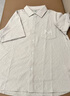 名创优品（MINISO）男士短袖衬衫男夏季三防泡泡纱翻领衬衣薄外套叠穿上衣Z 燕麦 L 实拍图