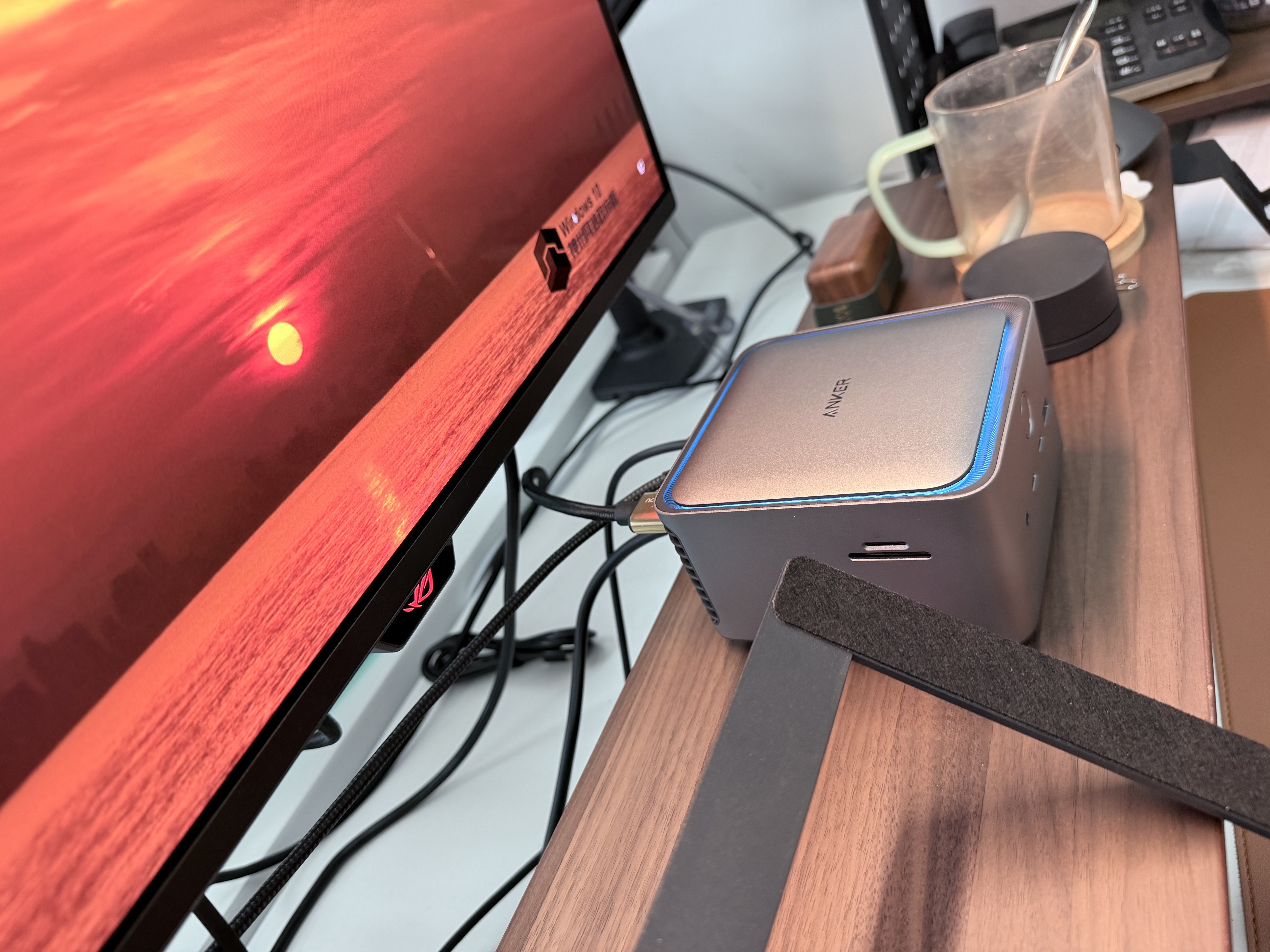 ANKER 安克雷电5【intel认证】苹果Mac电脑120Gbps拓展坞双8K三屏异显140W快充14合1扩展坞usb转type-c 【雷电5】120Gbps|2.5G网口|双屏8K 内含1根1米雷 实拍图
