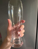 CLITON收腰啤酒杯家用玻璃水杯扎啤杯酒吧餐厅大容量697ml饮料果汁杯2支 实拍图