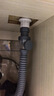 潜水艇（Submarine）洗手盆面盆下水管排水管防臭漏水塞洗脸池台下盆配件省空间下水器 银色弹跳-侧排/直排下水套装 实拍图