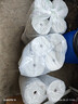 墨斗鱼防撞墙贴亚麻纹0.5*10米防潮加厚保暖白色墙纸软包隔音铝箔壁纸 实拍图