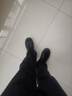 意尔康男鞋【送爸爸】羊皮舒适一脚蹬皮鞋男软面商务休闲鞋 黑色42 实拍图