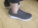 斯凯奇（Skechers）男鞋夏季一脚蹬运动鞋休闲健步鞋软底舒适布鞋54626 实拍图