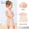 戴维贝拉（DAVE＆BELLA）HelloKitty联名戴维贝拉女童连衣裙夏装宝宝汉服婴儿裙子 实拍图