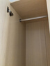 全友（QUANU）家居现代简约风成品大衣柜顶柜组合家具家用卧室分段式衣橱柜子 【白橡木色】1.86m五门衣柜新 多规格灵活组合+科学分区收纳 实拍图