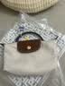 珑骧（LONGCHAMP）LEPLIAGEORIGINAL短柄米色饺子包34175089P71女包礼物法国直邮 实拍图