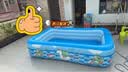 Bestway京东专供款充气游泳池室内外加厚可折叠水池儿童玩具蓝色青蛙2.6m 实拍图