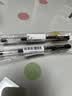 uni三菱【热门商品】 uni-ball UM-100黑色中性笔0.5mm黑笔签字笔商务学生考试刷题专用水性笔 1支 实拍图