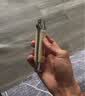 意大利黑手AKC户外战术侧快开小折钢刀高硬度小刀野外便携防身刀 意大利黑手ACK侧开【牛骨手柄】 21cm-小于60°【赠战术尼龙刀套】 实拍图