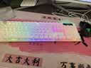 狼途L1静音键盘有线/无线键盘高颜值键盘104键机械手感薄膜键盘电竞游戏生办公键盘电脑笔记本键盘 实拍图
