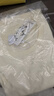【京东直采】纯棉男士t恤短袖衣服26春夏新款打底衫男女服装真5折 浅米（短袖） M （95-110） 实拍图