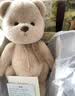 莉娜熊（TeddyTales）小熊玩偶毛绒玩具熊泰迪手作熊安抚娃娃送礼送人生日礼物女生 奶白色（明星款） 中号站姿约30cm 实拍图
