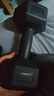 华亚（HUAYA） 哑铃环保包胶六角手铃男士家用健身器材 5KG 一对（2.5KG*2只） 实拍图