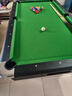 皓玉佳台球桌标准型大理石成人家用多功能黑八桌球台乒乓球桌餐桌二合一 214cm 木板+自动回球三合一 实拍图